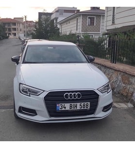 Audi A5 B9 Sinyalli 2016-2020 Uyumlu Batman Yarasa Ayna Kapağı Piano Black Abs Plastik