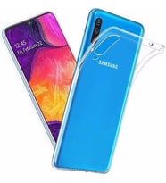Samsung A20S Şeffaf Slikon Kılıf - 02 MM Şeffaf Telefon Kılıfı