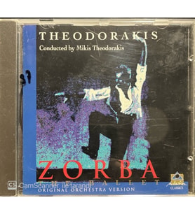 (Plak Değildir CD dir) CD Theodoraki Zorba The Ballet CD (Karışık)