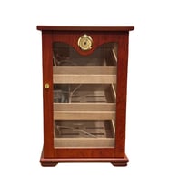 PremiumQuality Lima 3 Raflı Sedir Humidor Puro Kutusu (Karışık)