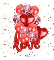 SEVGİLİLER GÜNÜNE ÖZEL ÖZEL BALON SET