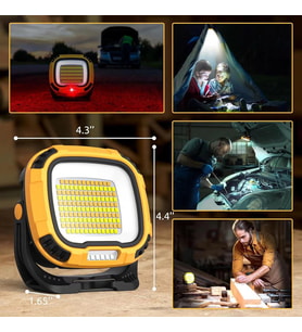 Wison ws 582 Kamp Lambası Projektör Powerbank (Siyah)