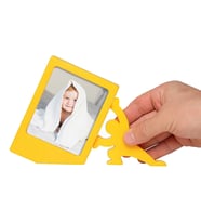 Oyun Karakterli Çocuk Fotoğraf Çerçevesi Fotoğraf Baskısı Hediyeli (Sarı)