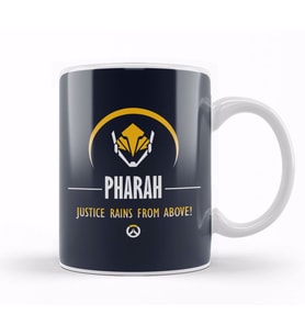 Pharah Justice Rains From Above Overwatch Kupa Bardak Porselen