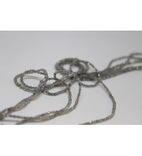 Labradorit Taşı YARIM Dizi 2mm (17cm uzunluğundadır)
