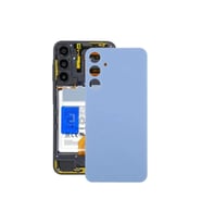 Samsung A25 Arka Kapak - Arka Pil Batarya Kapağı - SM-A256 Uyumlu (Mavi)