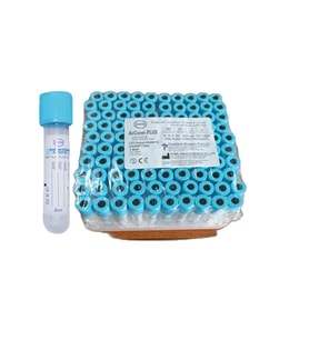 Xinle Sodyum Sitratlı Kan Alma Tüpü 2ml 13*75mm 100 Adet