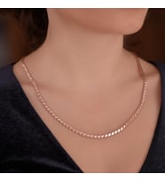 Kadın Rose Arpa Altın Zincir