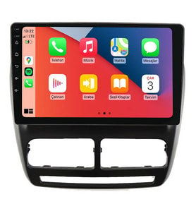 FİAT DOBLO D3 MODEL ANDROİD 10 İNÇ EKRAN 4 GB RAM 64 GB HAFIZA KABLOSUZ CARPLAY NAVİGASYON MULTİMEDYA TEYP