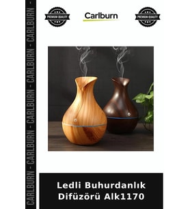 Özel Üretim Aromaterapi Dekoratif Ev Aksesuarı Hediye Aydınlatma Ledli Buhurdanlık Difüzörü Alk1170