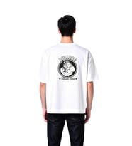 Bulldog Fitness Club Baskılı Erkek Oversize Tişört