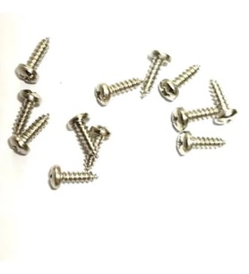 Klips, Menteşe, Ayak, Ysb Vidası - 2,9X9,5Mm Nikel, 100 Adet