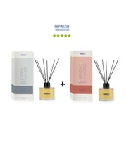 Sümbül Amber Iconic Place + Baharat Bright Place Dekoratif Ortam Kokusu 120 ml - Bambu Çubuklu (Standart)
