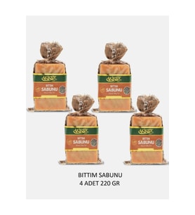 AKİKSİR Doğal Bıttım Sabunu 4 adet 8x110gr
