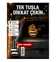 Mey İthalat® 2025 Orijinal LED El Park Uyarı Sistemi Uzaktan Kumandalı