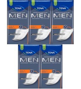 Tena Men Emici Koruma Level 3 Erkek Mesane Pedi 80 Adet