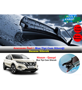 Nissan Qashqai Muz Silecek Takımı J11 2014-