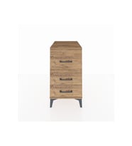 Kronos Komodin 3 Çekmeceli 44x59x80 Çam-Çam