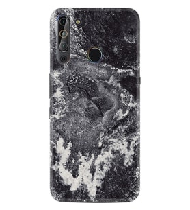 Casper Via X20 Kılıf Resimli Desenli Baskılı Silikon Kılıf Black Marble 4 1383