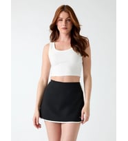 Guess Silvy Fitilli Kadın Beyaz Top V6GP07K2987-G056