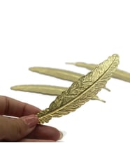 Epoksi Altın - Gümüş Kitap Ayracı (Gold)