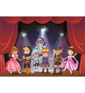 Art Kids 100 Parça Minik Tiyatrocular Çocuk Puzzle (6-8 Yaş)