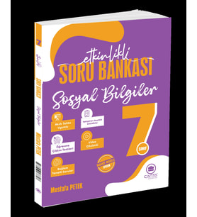 Çanta 7.Sınıf Sosyal Bilimler Etkinlikli Kazanım Soru Bankası Maarif Model