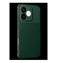 Huawei Honor 600 Lite Auto Focus Karbon Kapak - Koyu Yeşil