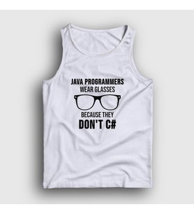Presmono Unisex Beyaz Glasses Developer Yazılımcı Atlet 333968tt (Beyaz)