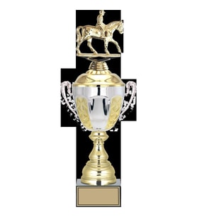 ODAK KUPA - Figürlü Kupalar - At / Binici Figürlü Kupalar FG-087 B - 44 cm