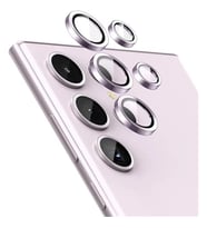 Coverzone Samsung Galaxy S24 ile uyumlu Kamera Lens Koruma Kolay Takabilen G�r�? A�?s?n? Bozmayan Y�ksek ��z�n�rl�kl� Premium Advice Safir Kamera Lens Koruma (Lila, Galaxy S24 Plus)