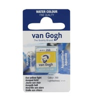 Talens Van Gogh 1/2 Tablet Sulu Boya 268 Azo Yellow Light 