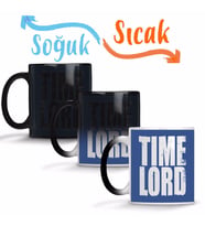 Doctor Who Time Lord Sihirli Kupa Bardak Porselen