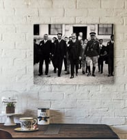 BK Home Atatürk Tasarımlı Kanvas Tablo-41