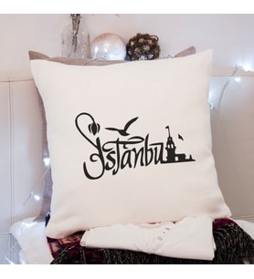 İstanbul Tasarımlı Yastık