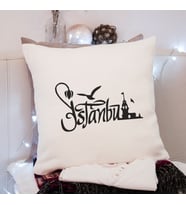 İstanbul Tasarımlı Yastık