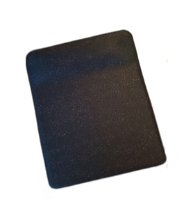 Siyah Kum Desen Bilek Destekli Kaymaz Taban Bilgisayar Notebook Mouse Pad - Bileklikli Mauspad