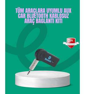 Taşınabilir Bluetooth Aux Araç Müzik Ve Konuşma Kiti