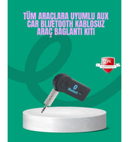 Taşınabilir Bluetooth Aux Araç Müzik Ve Konuşma Kiti