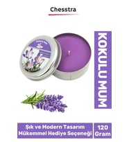 Premium Aromaterapi Arınma Huzur Meditasyon Yoga Esans Dekoratif Mum Oda Kokusu 120g Teneke Kutu