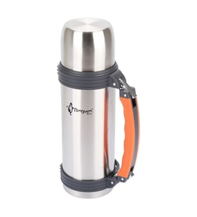Avcı Termosu - 0.75 LT - Çift Kat Çelik - Penguen - İnox (PNG-3015)