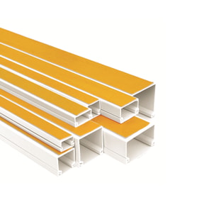 Mutlusan 16x16 mm Kablo Kanalı Yapışkan Bantlı Canalex Seri 8 Metre(4 adet 2 metre)