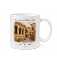 Midyat Tarihi Dokusu Kültürü Mardin Hatırası Kupa Bardak Hediye