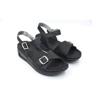 CarlaVerde 162412.51 Kadın Air Taban Sandalet SİYAH