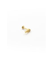 Gold Balık Kılçığı Tragus Helix Piercing – Şık Tasarım, Anti Alerjik, Kararma Yapmaz