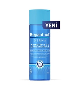Bepanthol Derma Arındırıcı ve Canlandırıcı Günlük Yüz Temizleme Jeli 200 ml