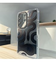 İphone 15 Pro 3d Digital Baskılı Aynalı Darbe Emici Tam Koruma Şeffaf Mika Telefon Kılıfı