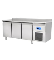 Öztiryakiler 3 Inox Kapılı Yatay Tip Derin Dondurucu, Ta 360 Lmv, 304 Kalite