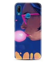 Huawei P20 Lite Mate 10 20 Lite Pro P40 Lite KılıfDesemli Silikon Sakız ve Kız 1767