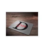 KİŞİYE ÖZEL D HARF BASKILI MOUSE PAD